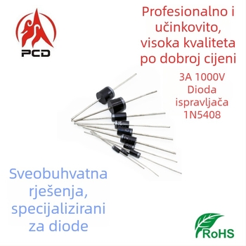 MIC 1N5408 ispravljačka dioda, trakom zapakirana, elektronički sklopovi, visok napon