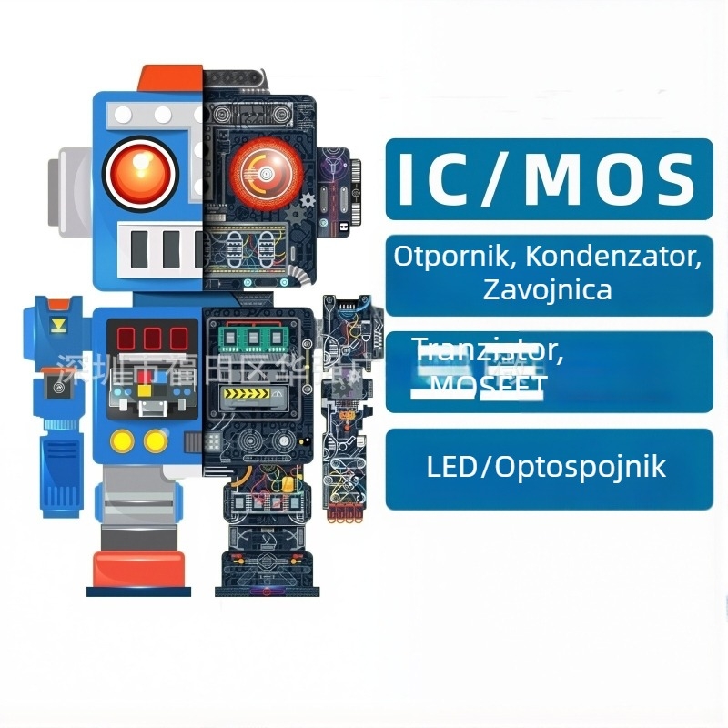FR107 FR207 FR307 dioda, DO-41 kućište, 2A 1000V ispravljačke diode