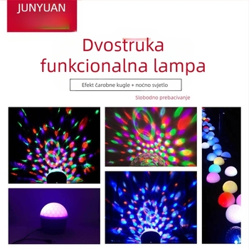 Projektor mjeseca i zvjezdanog neba, Bluetooth noćna lampica, glasovno upravljanje, rotirajuća oceanska atmosfera, poklon za rođendan