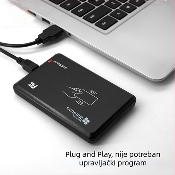 IC/ID dvostruko frekvencijski RFID čitač kartica za pristup, USB, NFC bez upravljačkog programa