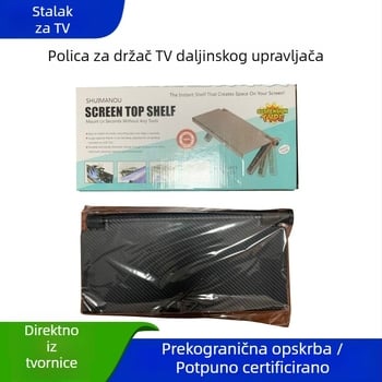 Screen Caddy nosač za daljinski upravljač televizora, stolna polica, gornja polica