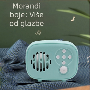 Retro Bluetooth zvučnik, mini prijenosni stolni bežični audio za kućnu upotrebu