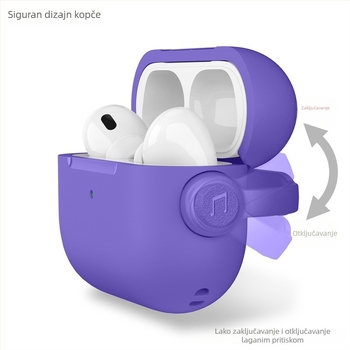 Kućište za AirPods Pro 3 s Bluetooth narukvicom i kopčom za zaključavanje, kućište AirPods 4