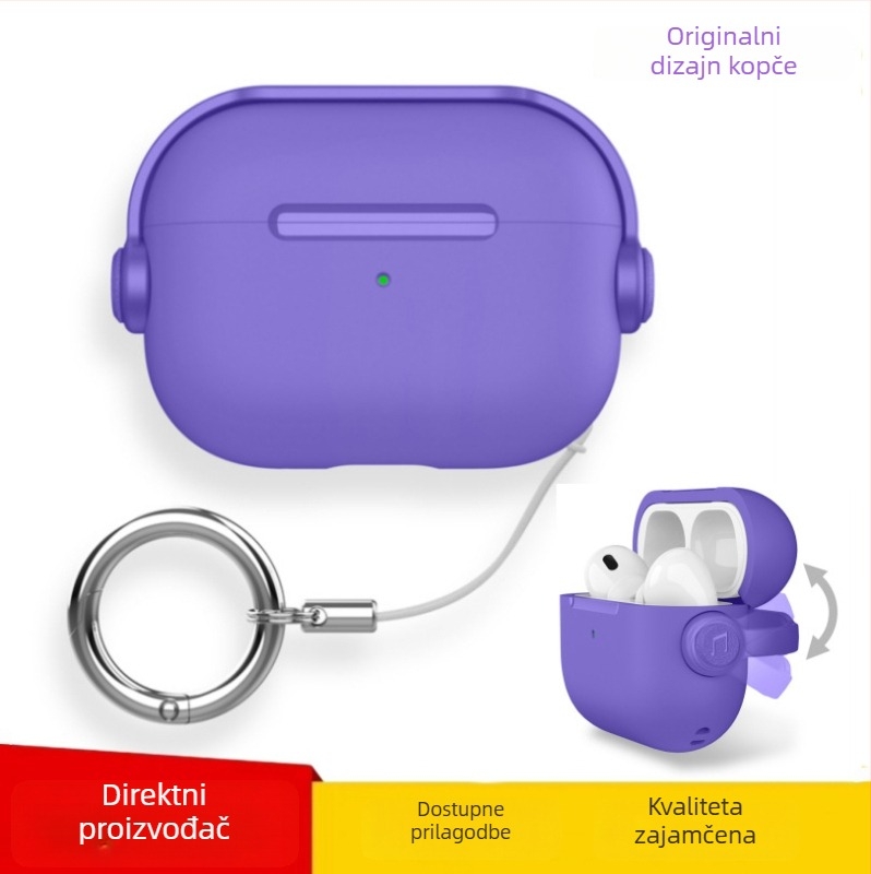 Kućište za AirPods Pro 3 s Bluetooth narukvicom i kopčom za zaključavanje, kućište AirPods 4