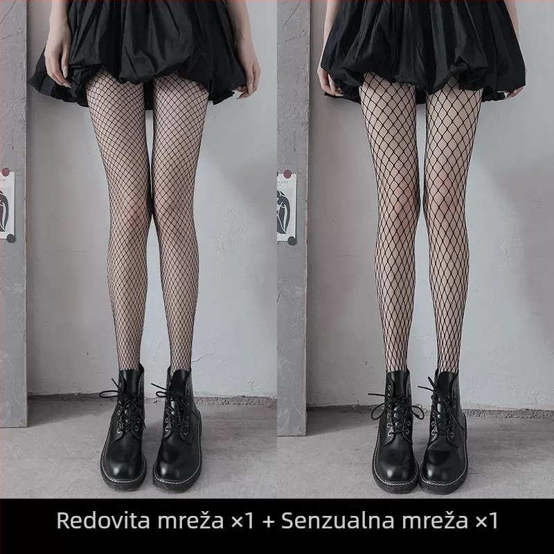 0D Crne ženske pantyhose, ultra tanke za ljeto, anti-zakačavanje, visoka prozirnost, za noćne klubove, ne skliznu dolje
