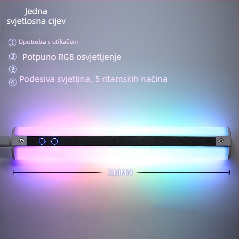 Kreativna glasovno upravljana RGB ambijentalna stolna lampa s glazbom i USB noćnim svjetlom