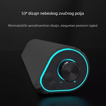 Lenovo žični Bluetooth stolni zvučnici, produženi dizajn, USB napajanje, za kućnu upotrebu
