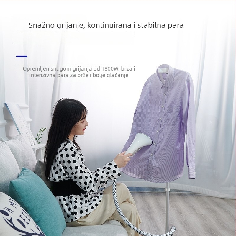 Konka sklopivi parni glačalo za odjeću, ručno, uspravni podizanje, GT23 visokih snaga, izravna para