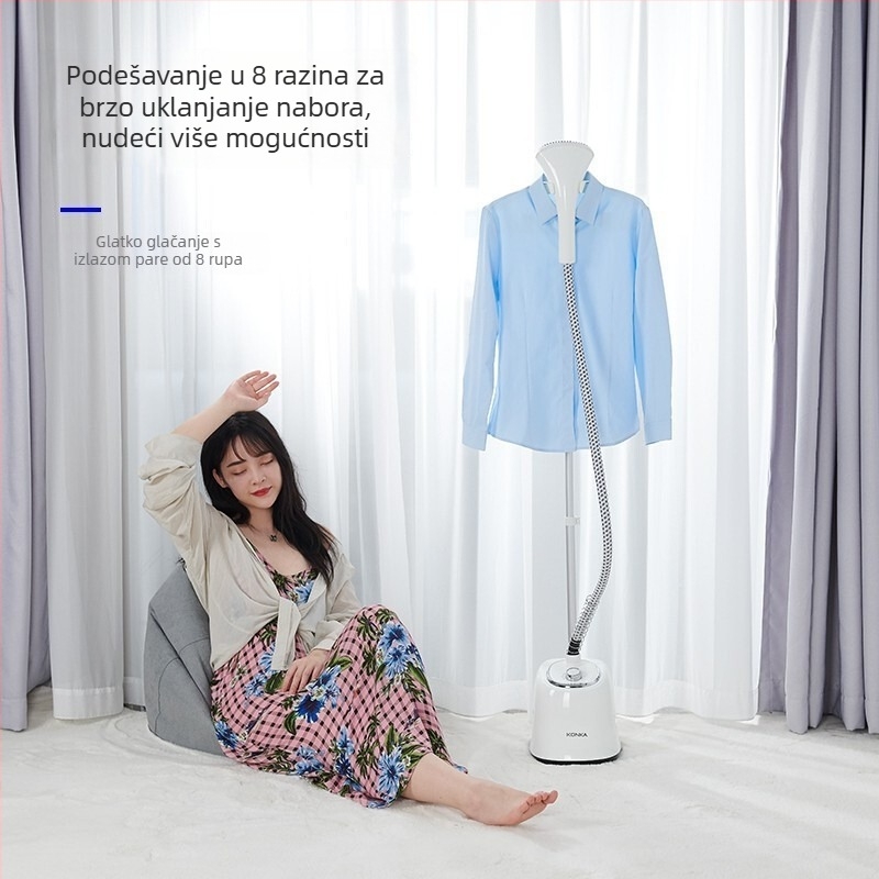 Konka sklopivi parni glačalo za odjeću, ručno, uspravni podizanje, GT23 visokih snaga, izravna para