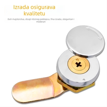 Katanac ormarića s križnim jezičkom za razvodne ormariće