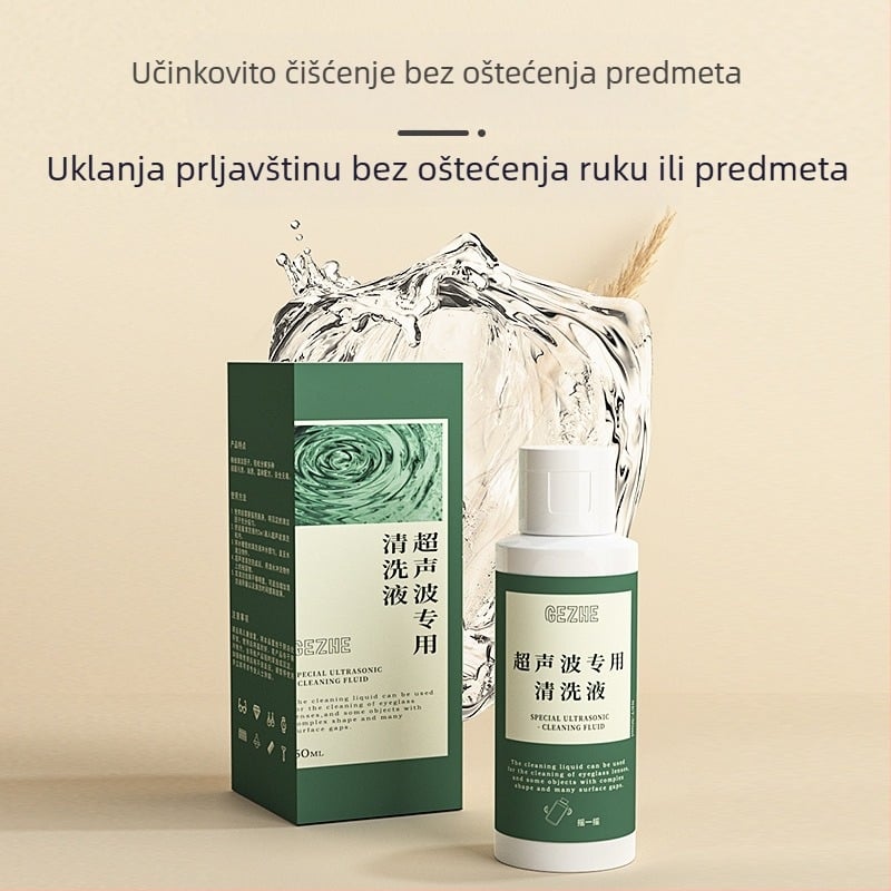 Ultrazvučna tekućina za čišćenje naočala, satova i nakita
