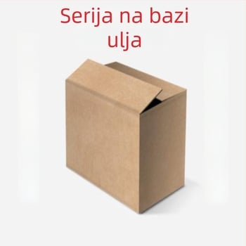 Prozirna kružna brtvena naljepnica za kutije, BOPP, snažno ljepilo, tiskanje logotipa