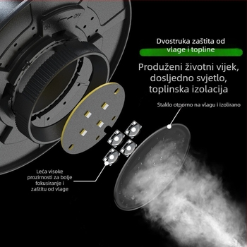 Ponovno napajljiva LED svjetlost za rast biljaka, za mikro pejzaž u bočici s mahovinom, s punim spektrom