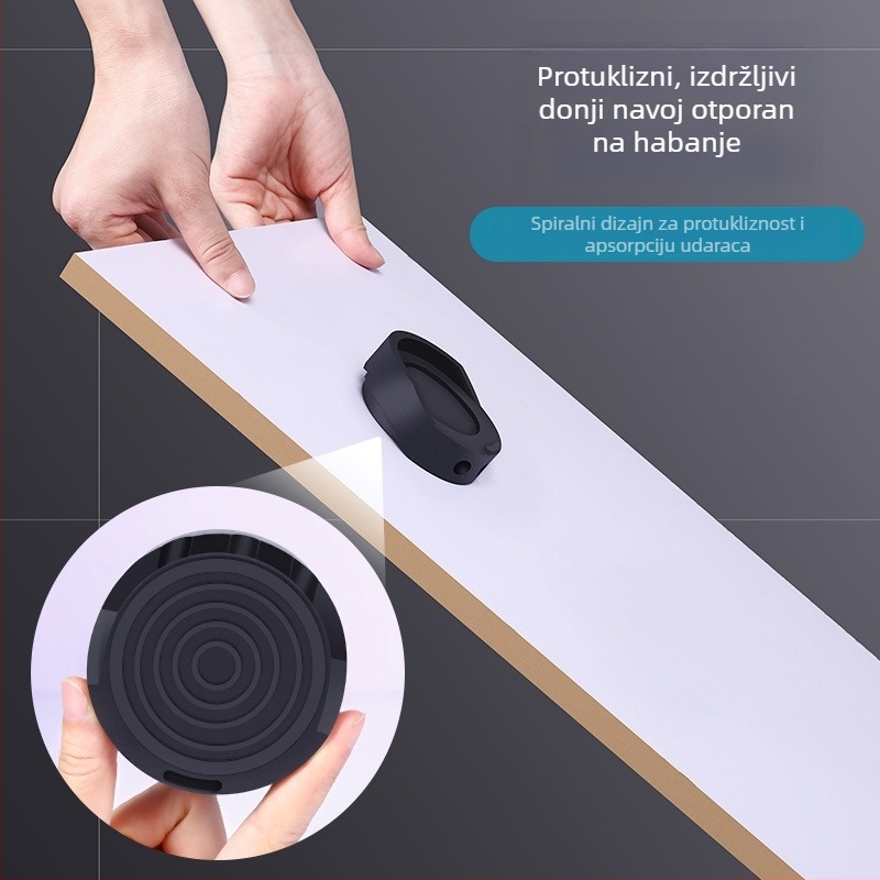 Protuklizne podložne nožice s amortizacijom za perilicu rublja, univerzalno za frižidere i klima uređaje, otporne na vlagu, bez bušenja, podnožje za podizanje namještaja
