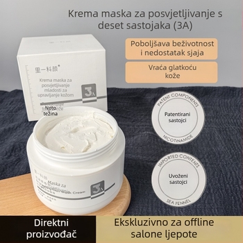 Riyikoyan Maska za mladi sjaj kože – hidratacija i zatezanje pora, krem-gel maska za bazu