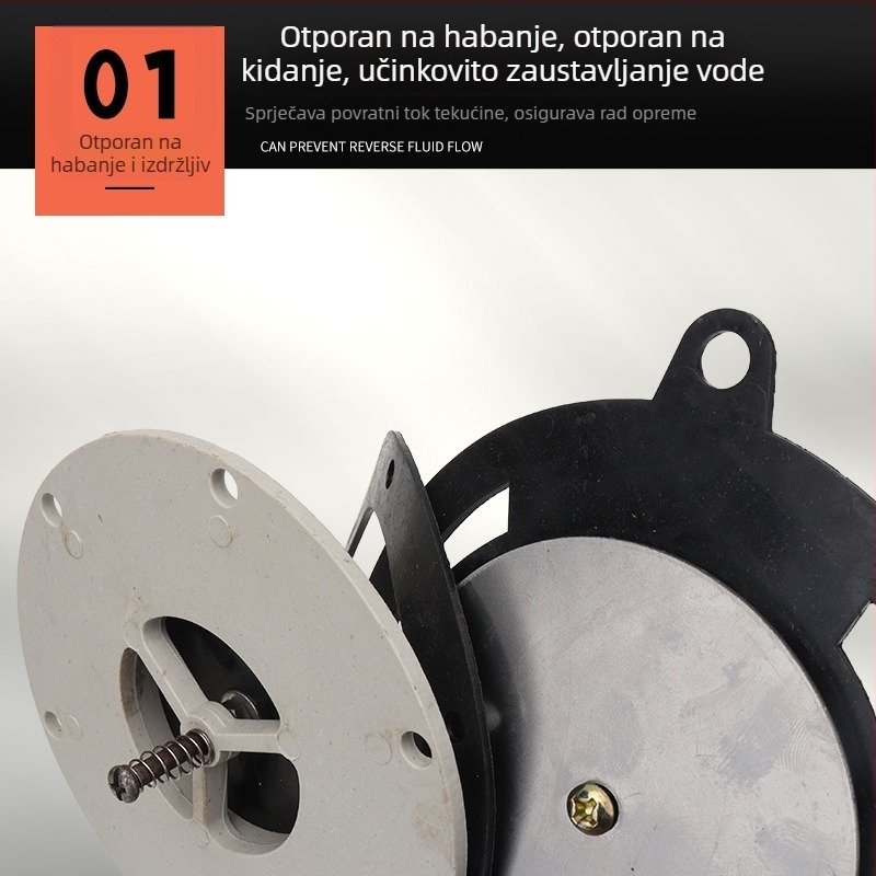 Podni ventil za vodnu pumpu s lijevano željeznom filtrnom mrežom i jednosmjernim ventilom — veličine 1/1.5/2/3/4 inča