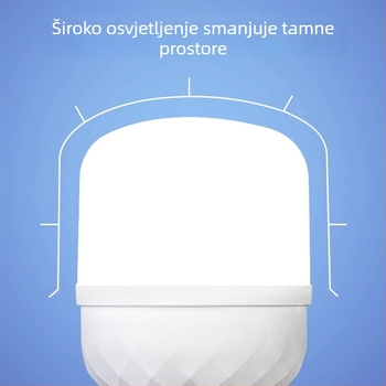 LED žarulja s E27 navojem, offline glasovno upravljanje i daljinsko upravljanje