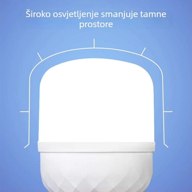 LED žarulja s E27 navojem, offline glasovno upravljanje i daljinsko upravljanje