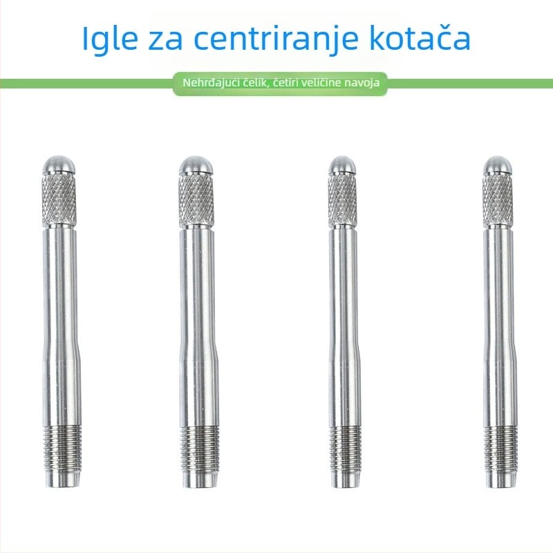Prijenosni set za montažu i održavanje kotača s vodilicama pinovima M14×1.5 za prilagodbe automobila