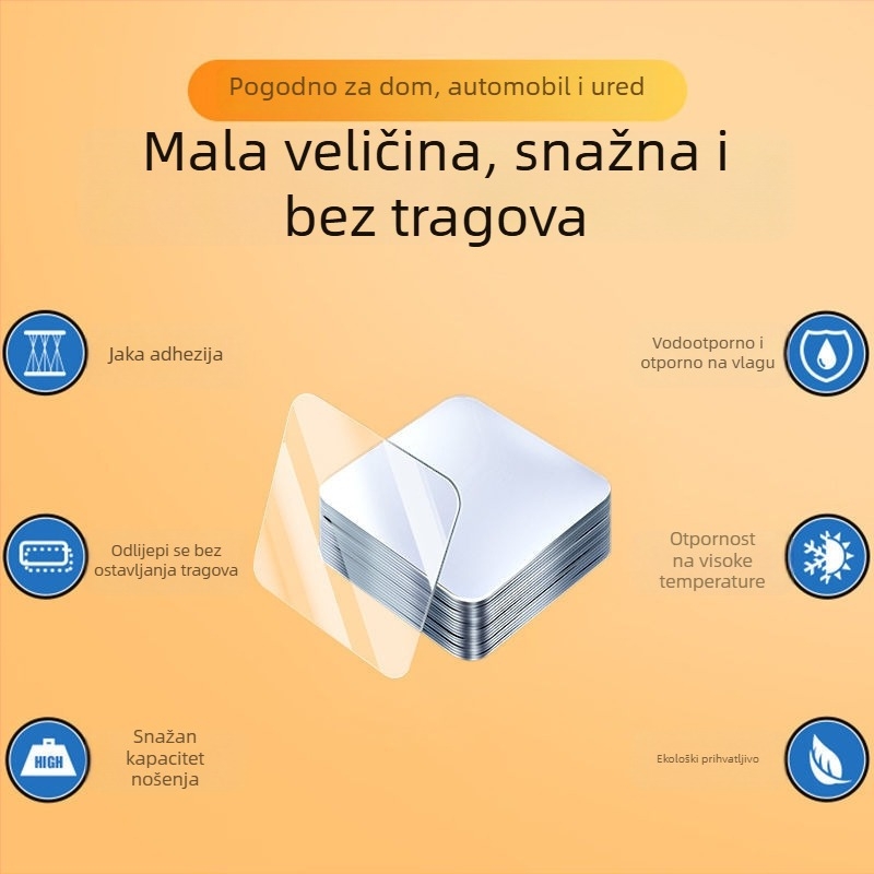 Prozirna nano dvostrana ljepljiva traka za snažne, višenamjenske ukrase s protukliznim učinkom