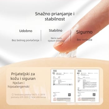 Srcem oblika silikonska podložica za grudi, push-up, nevidljiva, ultra-tanka, protiv klizanja, za kupaći i vjenčanu haljinu