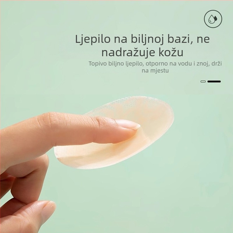 Čipkaste silikonske naljepnice za bradavice, nevidljive, bez šavova, protiv prosvjetljenja, protiv klizanja, otporne na znoj, za žene