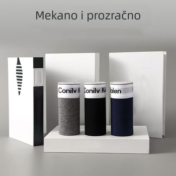 Parni stil boxerice srednjeg porasta, s blok boja i slovima, prozračan kroj