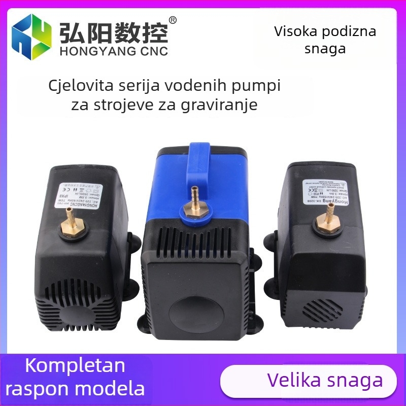 Podvodna pumpa za akvarij – cirkulacija vode i filtracija, niski šum, kompaktna pumpa za dekorativne stijene i kamenje