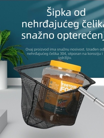 Povlačna ručna mreža za akvarij za koi i ukrasne ribe – PP materijal