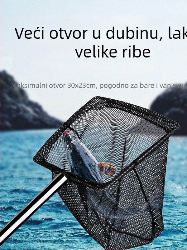 Povlačna ručna mreža za akvarij za koi i ukrasne ribe – PP materijal