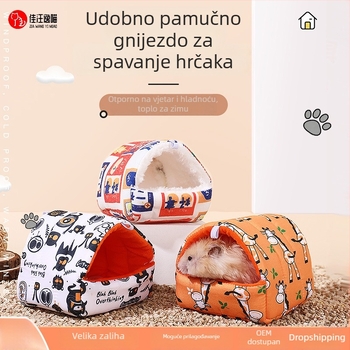 Zimsko toplo gnijezdo za hrčke, hamak za kućne ljubimce i četverosezonski madrac