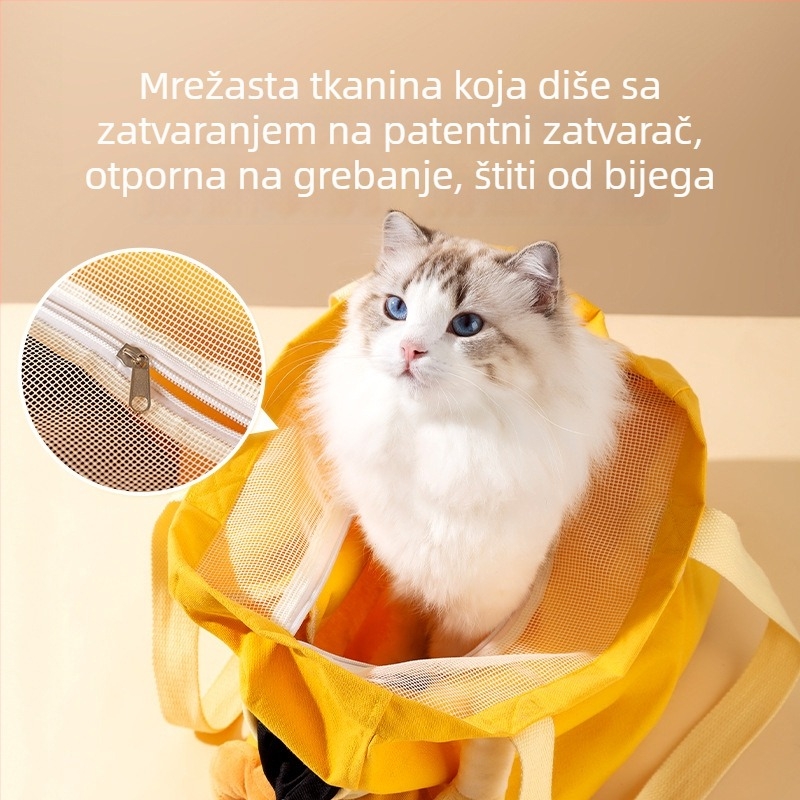 Prijenosna torba za kućne ljubimce za izlazak, za mačke i male pse, sve sezone – torba za nošenje preko ramena