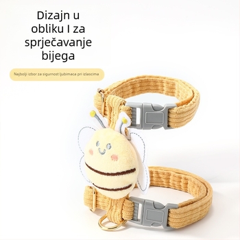 Na skladištu: postroj i povodac za mačke s dizajnom protiv bijega, regulirani vest-stil, I-oblik remena za šetnju