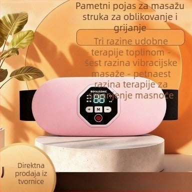 Remenski pojas s grijanjem i vibracijom za olakšanje tijekom mjesečnice