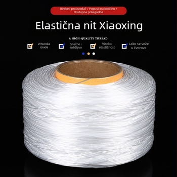 4200 m plosna elastična nit 2250D, veliki valjak, spandex kristalna nit za DIY