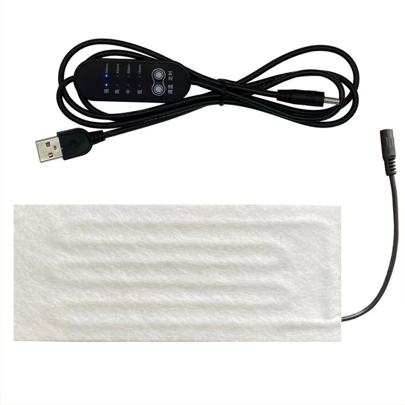 USB grijaća jastučnica za vrat, niskonaponsko grijanje 5V, netkani materijal za toplinsku terapiju