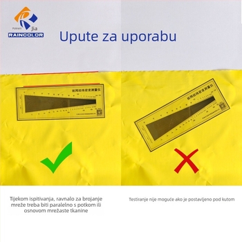 Uređaj za mjerenje gustoće mreže za sitotisak