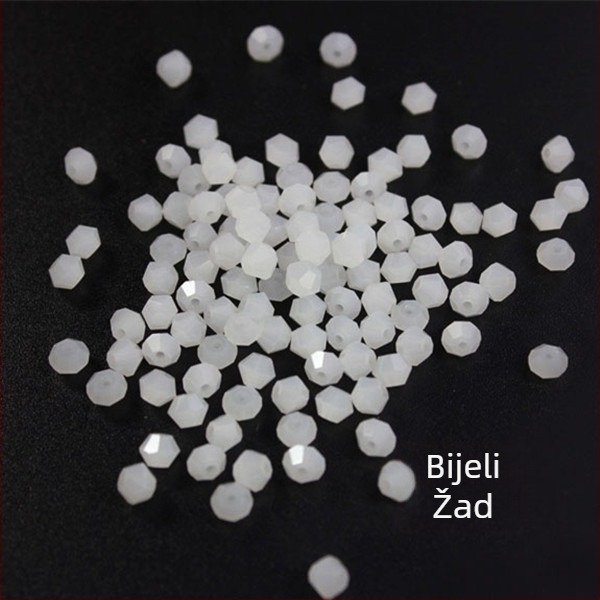 Kristalne staklene perle, labave perle 3/4/5/6/8 mm za izradu nakita