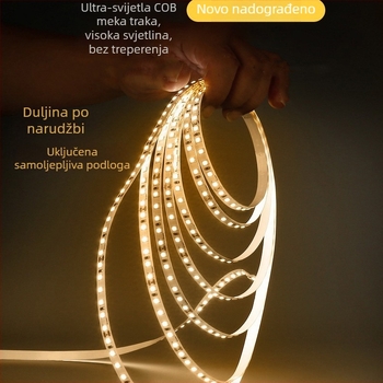 Dekorativna slika s LED trakom, 5V USB kutija za baterije, dvobojno i trobojno osvjetljenje