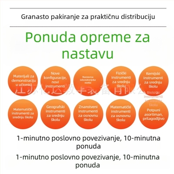 Nastavni kružni alat s klipom za marker za ploču, plastični i drveni