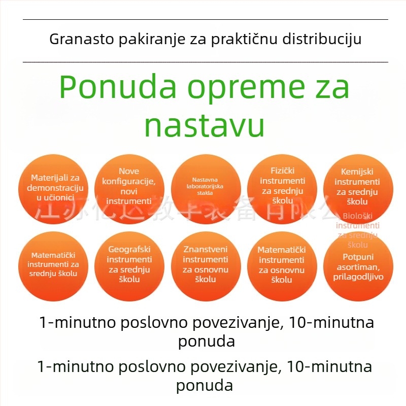 Nastavni kružni alat s klipom za marker za ploču, plastični i drveni