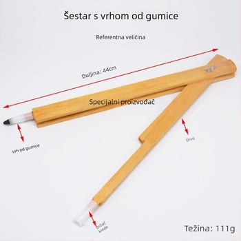 Drveni kružilo s krednom pločom za nastavnike – demonstracije, crtanje i matematiku u osnovnoj školi, kućno obrazovanje