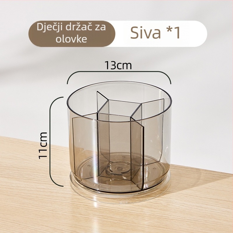 Okretni držač olovke, minimalističkog stila, slatka stolna organizator za učenike