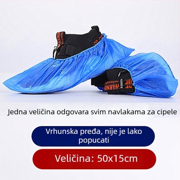 PE vodootporni film za automatske strojeve za zaštitu obuće s T-buckleom, jednake veličine, jednokratni