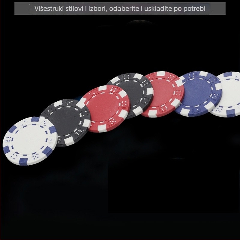Rhonda set poker žetona, 300 komada, po 11,5 g, aluminijsko kućište