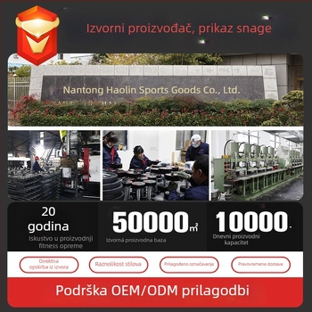 Kettlebell s plastičnim premazom, sjajna završna obrada, lijevano željezo, za kućnu fitness