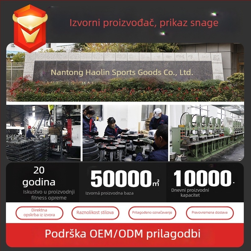 Kettlebell s plastičnim premazom, sjajna završna obrada, lijevano željezo, za kućnu fitness