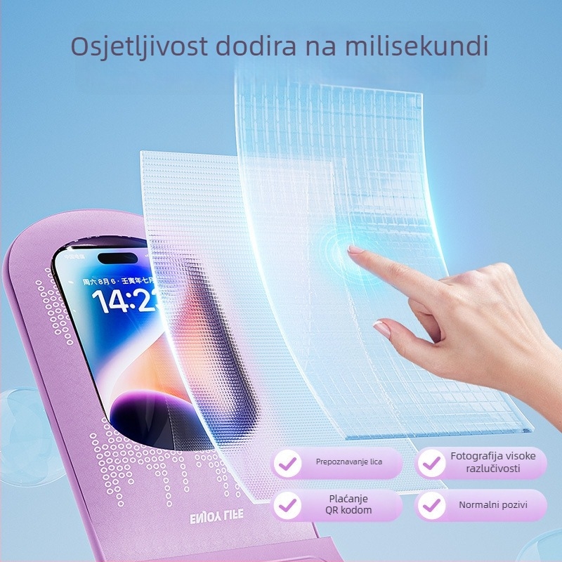 Vodootporna torbica za telefon s osjetljivim dodirnim zaslonom, prozirna zaštitna vrećica za podvodno snimanje – pogodna za plivanje, rafting i termalne izvore