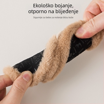 Dječje cipele za učenje hodanja s protukliznom potplatom, deblje za zimu – unutarnje podne čarape za dječake i djevojčice