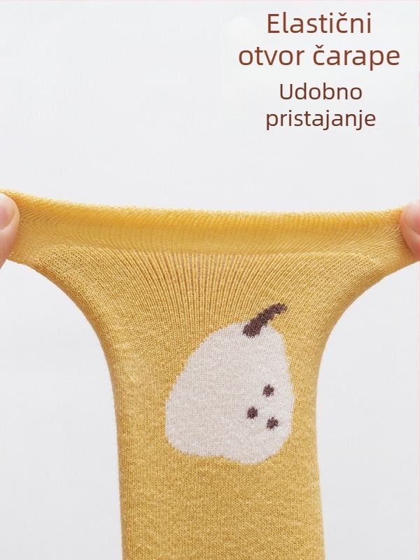 Dječji leg warmers iznad koljena za djecu 0–3 godine, toplo za proljeće, jesen i zimu, karikatura uzorak, dvije boje